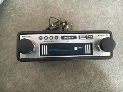 Vintage Muntz M-888 Car 8-Track Player - As-Is for Parts/Repair, View more