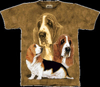 Basset Hound t-shirt, tee-shirt, Basset t-shirt, Bassets, Hounds