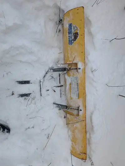 This Moose Plow is ready to help you move some snow this winter! It has some wear and tear, but it's...