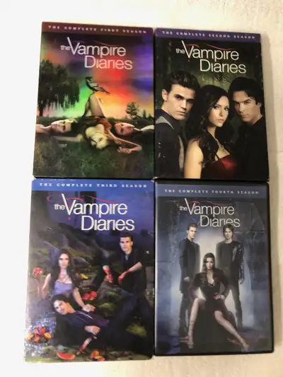 The Vampire Diaries, seasons 1 thru 4, View more