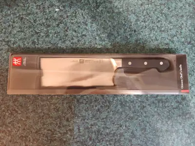Genuine Zwilling PRO Chinese Chef's Knife, NIB, never used. This is NOT a cheap Henckels, it is the...