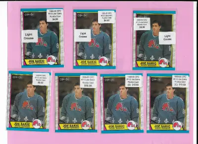 Vintage Hockey: 1989-90 OPC Stars & Rookies (Gretzky, Sakic etc), View more
