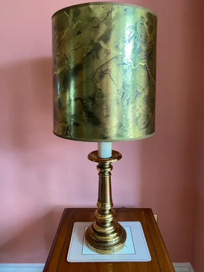 Vintage - Antique Brass Table Lamp, View more
