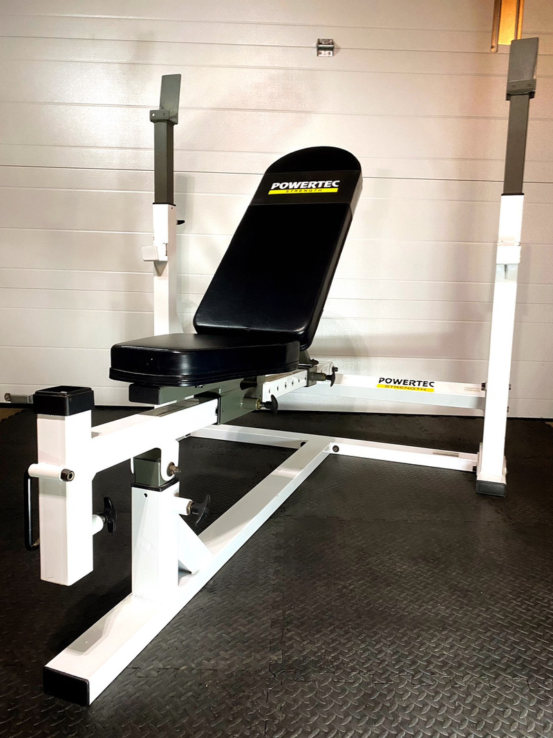 POWERTEC Workbench Olympic Bench | Exercise Equipment | Edmonton | Kijiji