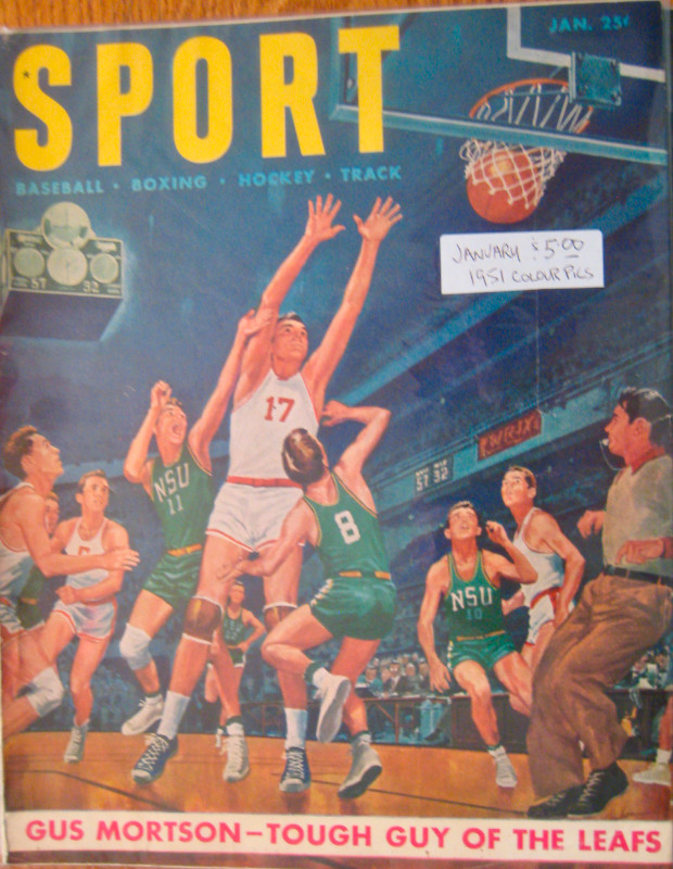 FOUR VINTAGE  1950'S SPORT MAGAZINES in Arts & Collectibles in Kitchener / Waterloo - Image 3