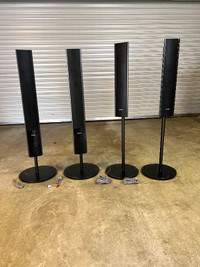 4 Sony Tower speakers