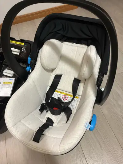 Clek Liing Infant Car Seat with Base – Marshmallow, View more