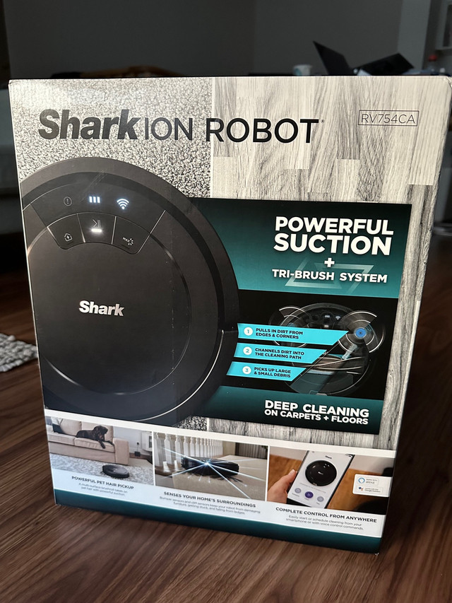 Shark RV754CA ION Robot Vacuum, Wi-Fi Connected in Vacuums in City of Toronto