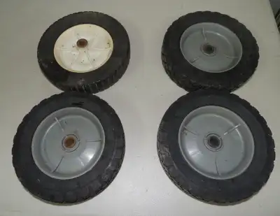 4 lawnmower Tires $10.00 for all, View more