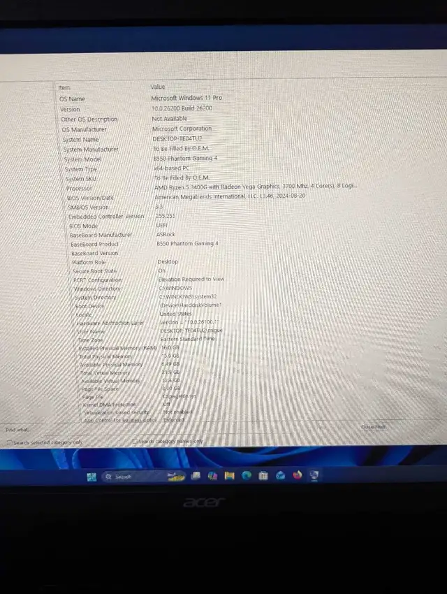 Gaming Pc - monitor, keyboard, mouse in Desktop Computers in Kitchener / Waterloo - Image 3