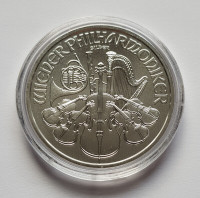 Austria 1.50 Euro 1.50€ Vienna Philharmonic Silver 999 Coin BUNC