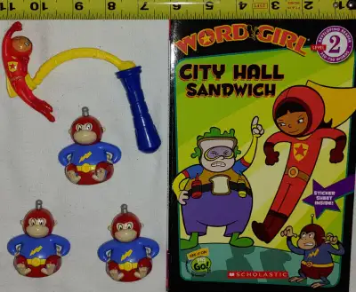 Word Girl Toys Figures & Sandwich Book, View more