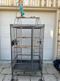 Big new bird cage