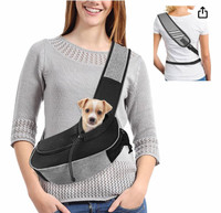 Small dog sling carrier 