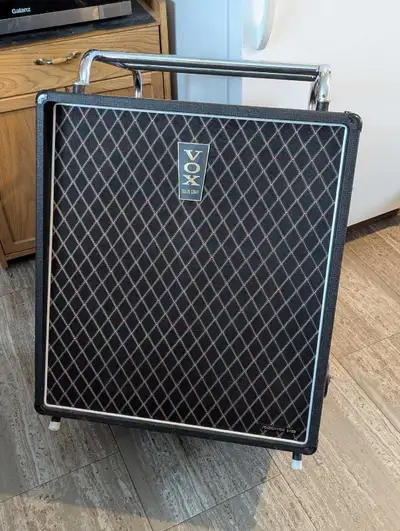 Vintage Rare Minty Vox F Bass 1x 18" Bass Cab + Cover, View more
