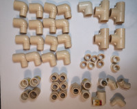 Lot of CPVC Fittings for water systems
