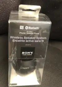 Sony wireless Bluetooth speaker IPhone and Android 