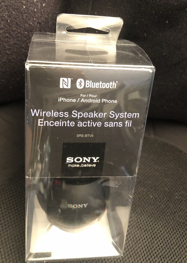 Sony wireless Bluetooth speaker IPhone and Android  in Cell Phones in Edmonton