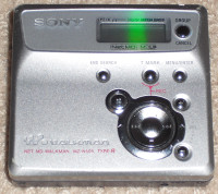 Sony Net MD MDLP Walkman MZ-N505 Type R MiniDisc recorder