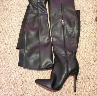 Knee High Heel Boots by Giuseppe Zanotti size 8, View more