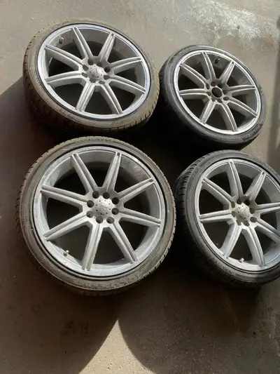 Size 215/40R18 Inperio JDM rims!