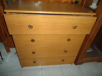 **DRESSEER WITH FOUR DRAWERS**, View more