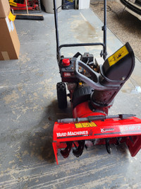 Yard Machines snow blower for sale