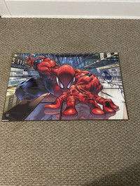 Spider man poster vary little scratch’s price is negotiable 