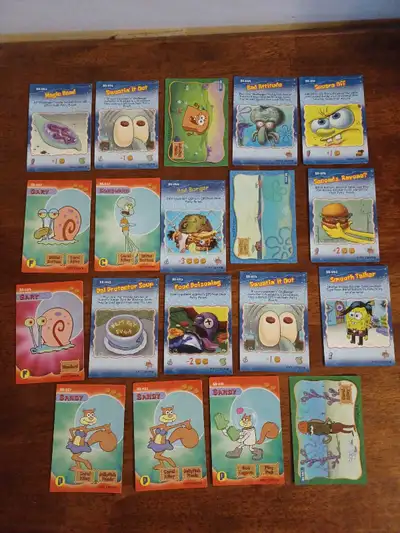 Spongebob Aquatic Amigos Trading Cards Upper Deck 2003, View more
