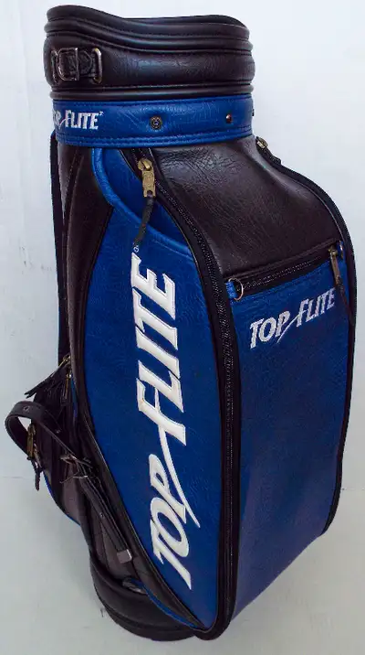 Top Flite (Callaway) Staff Leather Black/Royal (Top of the line), View more