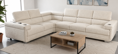 6 Seater Reversible Chaise Sectional Sofa, View more