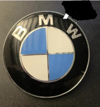 NEW Lot Of 2 BMW Hood Badge Emblem 82mm 3.2"