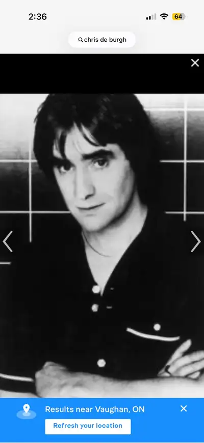 Chris De Burgh (Lady in Red) at Massey Hall, View more