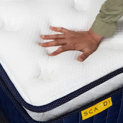 Scandi Blu twin mattress, View more