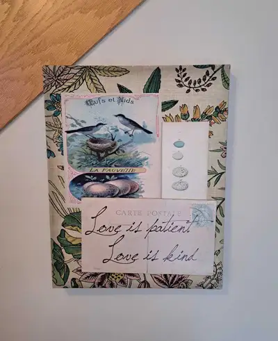 Bird décor wall hanging art home décor farmhouse country love, View more