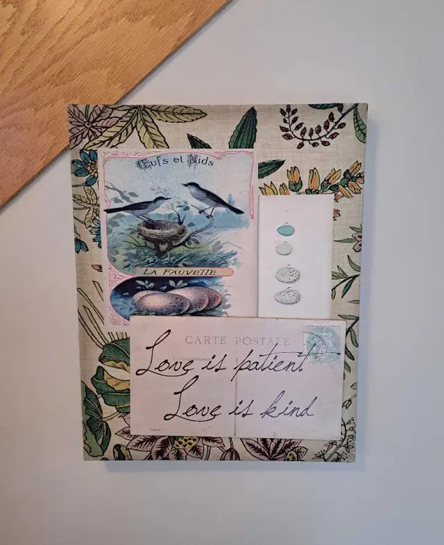Bird décor wall hanging art home décor farmhouse country love in Home Décor & Accents in Ottawa - Image 2