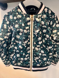 Brand new Joe Fresh infant girls floral jacket 2T