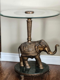 Beautiful elephant side table