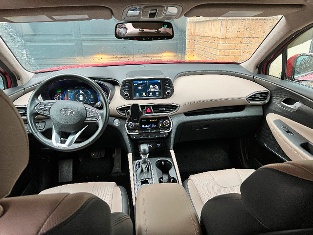 2019 Hyundai Santa FE Luxury trim, low mileage, 1 owner in Cars & Trucks in Oakville / Halton Region - Image 3