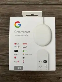 Google Chromecast with Google TV. HD version. 