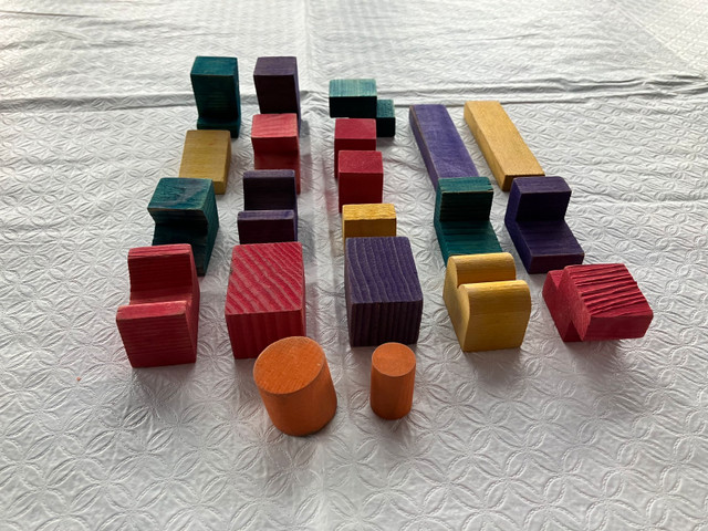 Vintage Blockhead Game from 1954, made in USA, Complete dans Jouets et jeux  à Ville de Montréal - Image 3