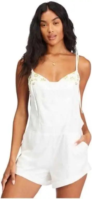 BILLABONG womens Wild Pursuit Short Overalls XS, View more