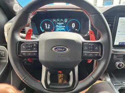 Hey dare. Im selling the wiring harnes needed to install a Ford Raptor steering wheel WITH PADDLE SH...