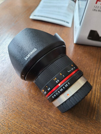Samyang 12mm F2.0 MFT camera lens