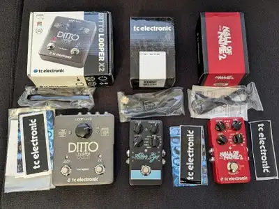 Guitar Pedals (Like New in Box), View more