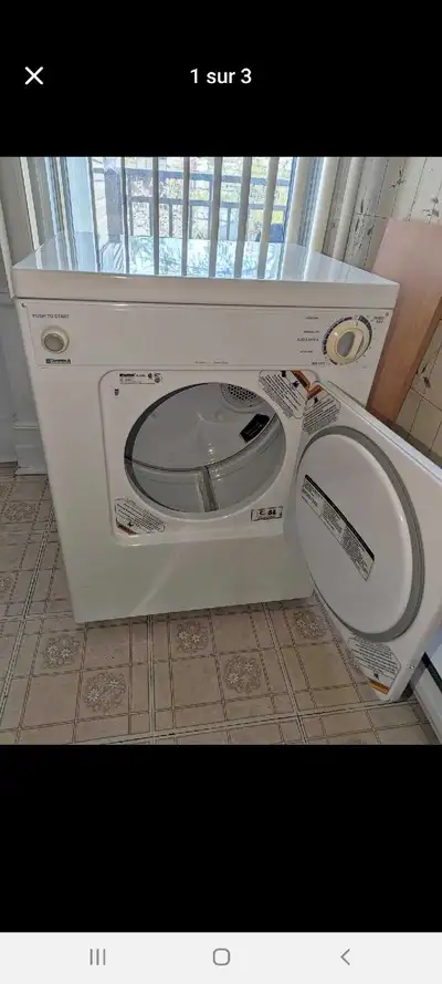 Mini sécheuse 120V à 200$(livrer et installer), View more