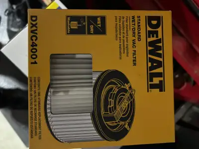 Shop vacuum filter, View more