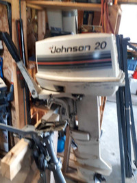 20 Hp Johnson Boat Motor 