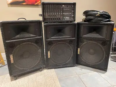 Full PA system for gigs/rehearsals, View more