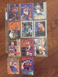 Lot of 10 mint Damon Stoudamire rookie and other cards